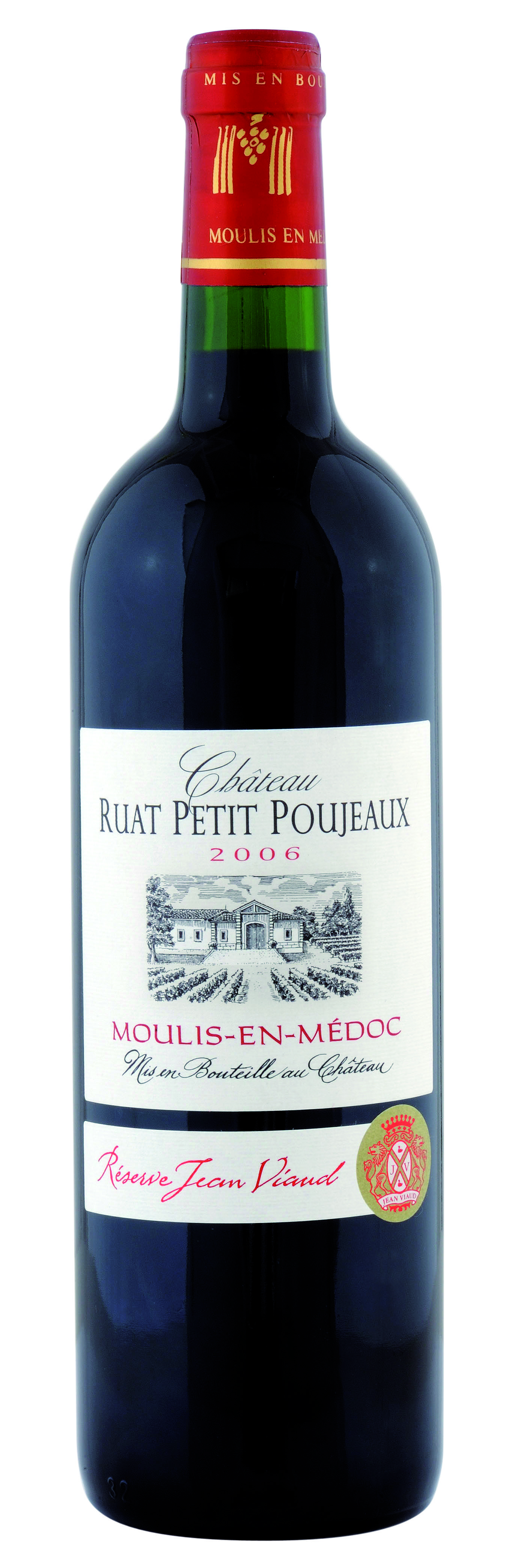 Château Ruat Petit Poujeaux - Bouteille (2006 Jean Viaud)
