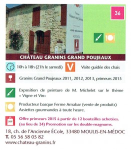 WEPO 2016 - Granins Grand Poujeaux