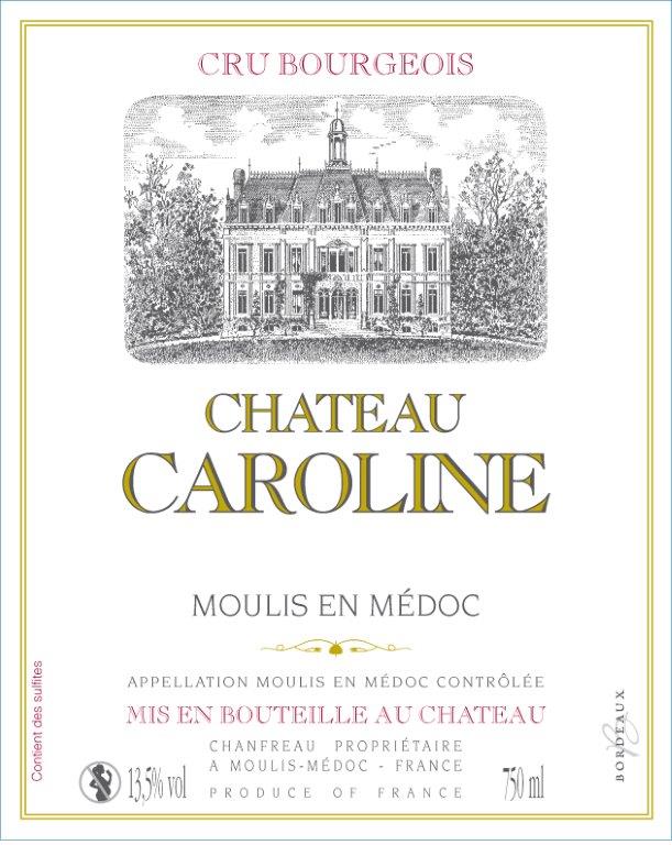 Chateau Caroline - Etiquette