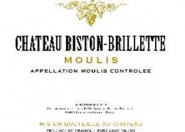 Château Biston-Brillette - Etiquette