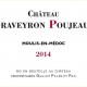 Chateau Graveyron Poujeaux - Etiquette 2014