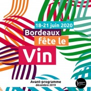 Bx Fête le Vin 2020 - Avant Programme