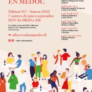 Afterwork en Médoc 2023 - Affiche Programme Full